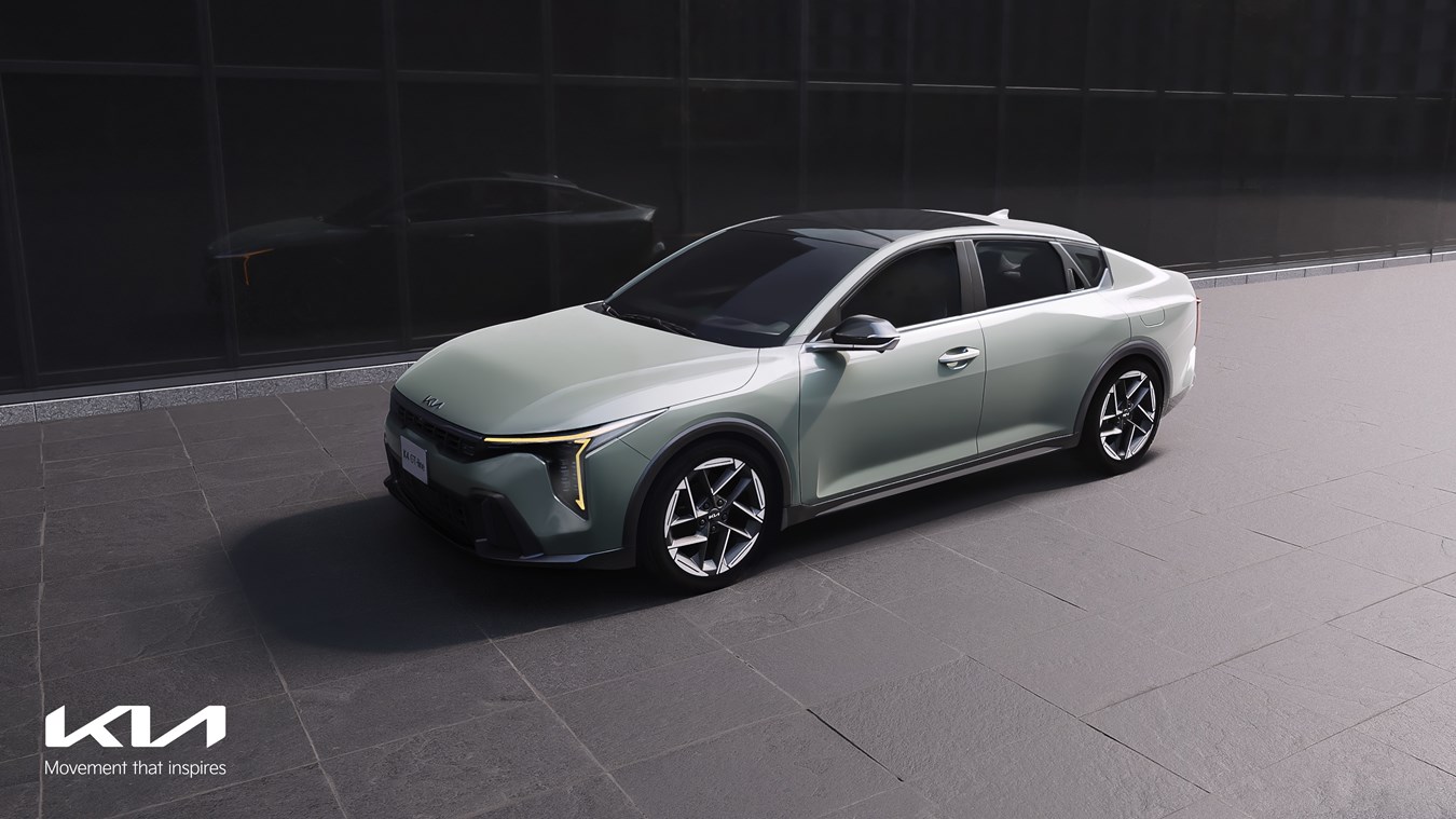 2025 K4 rendering in a dark futuristic room