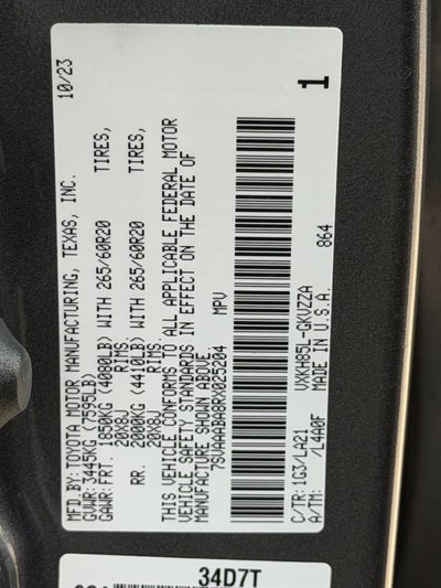 2024 Toyota Sequoia Platinum