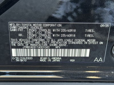 2026 Toyota bZ XLE Plus