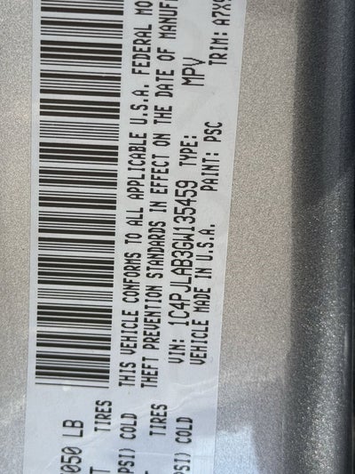 2016 Jeep Cherokee Sport