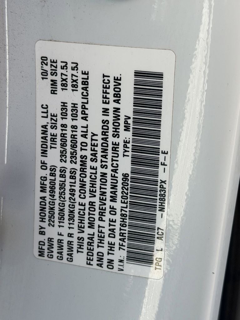 2020 Honda CR-V Hybrid EX-L