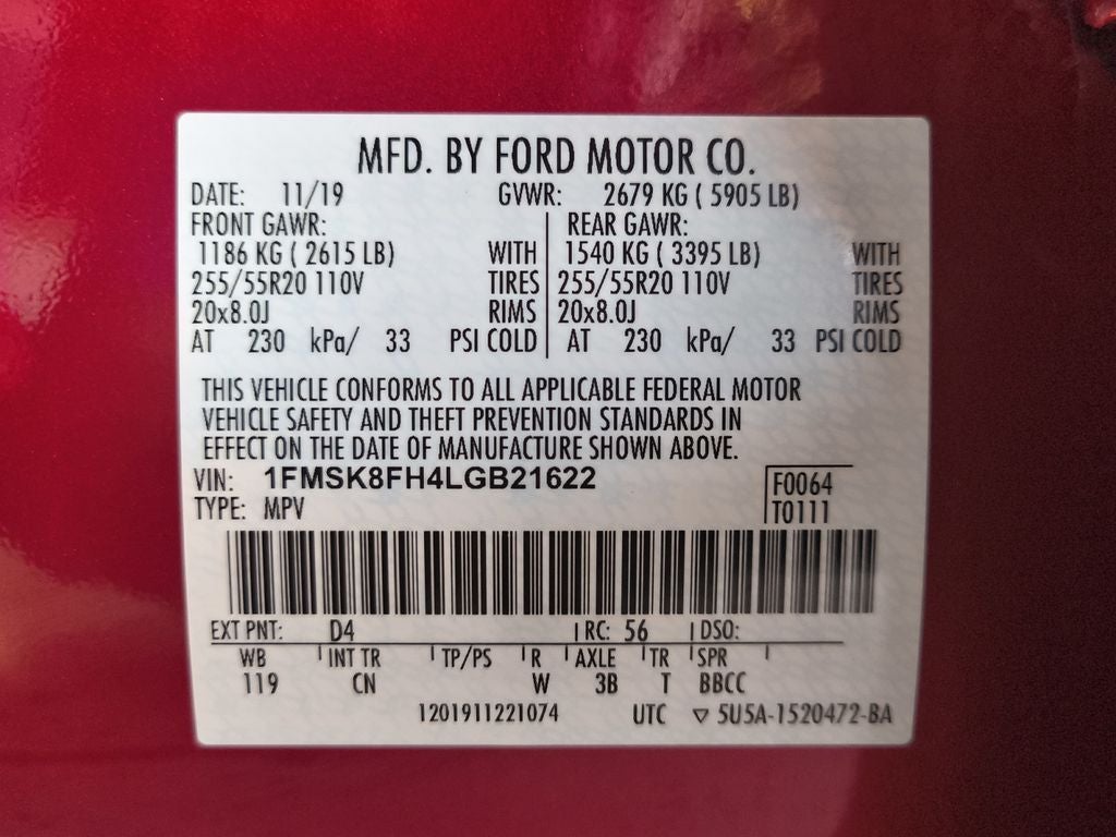 2020 Ford Explorer Limited
