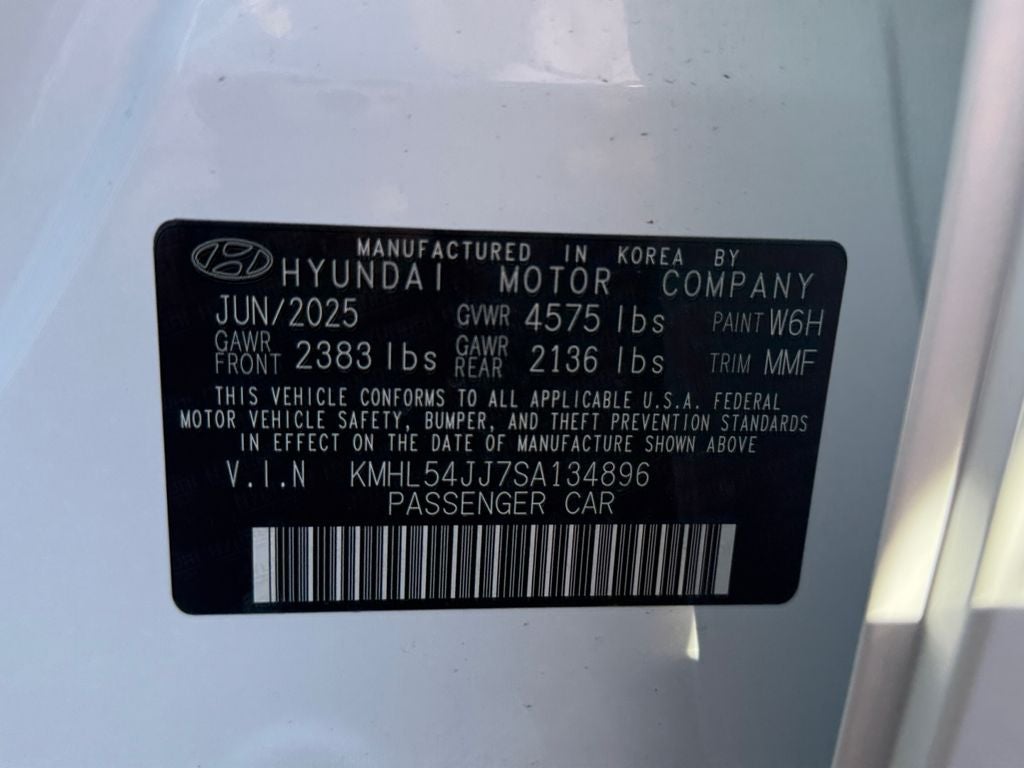 2025 Hyundai Sonata Hybrid Limited