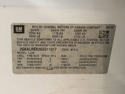 2016 GMC Terrain Denali