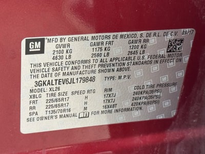 2018 GMC Terrain SLE