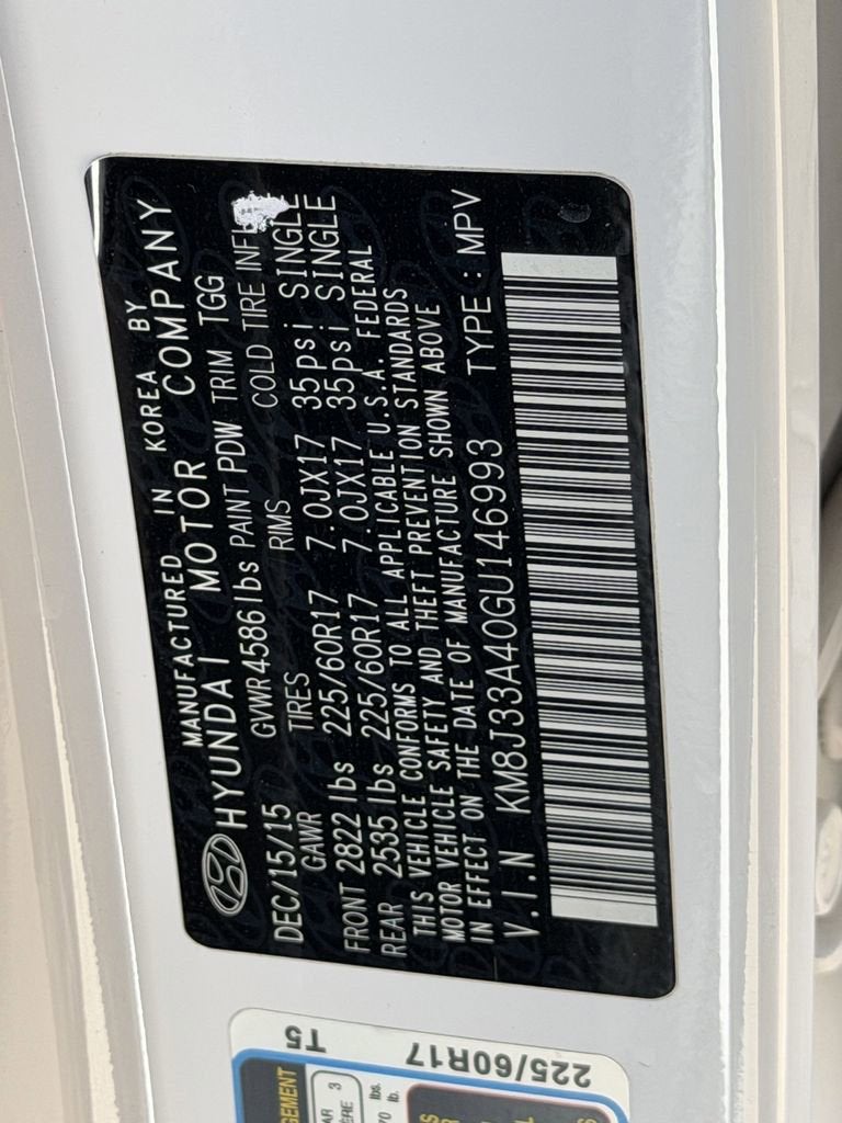 2016 Hyundai Tucson SE