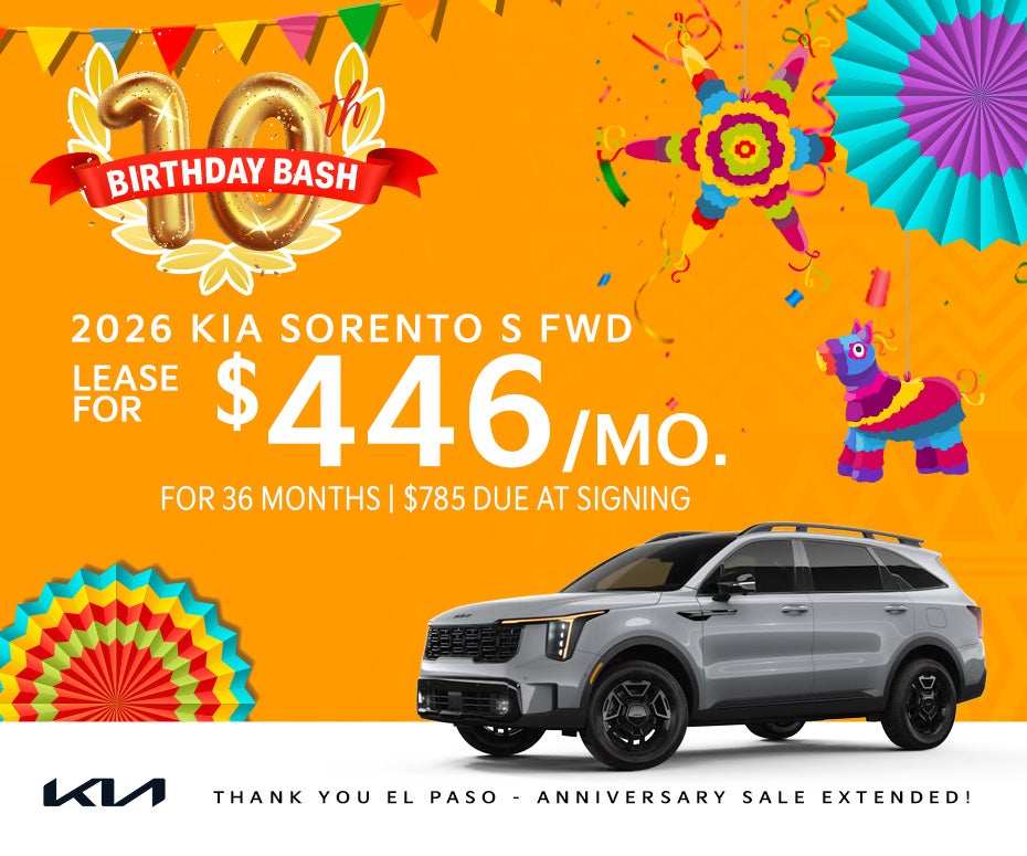 2026 Kia Sorento S FWD