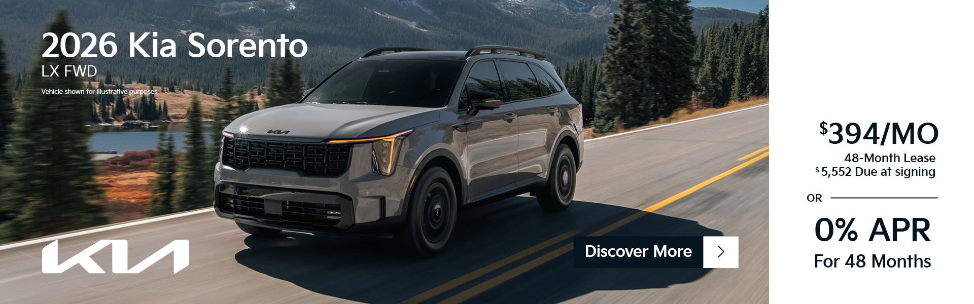 2026 Kia Sorento LX FWD