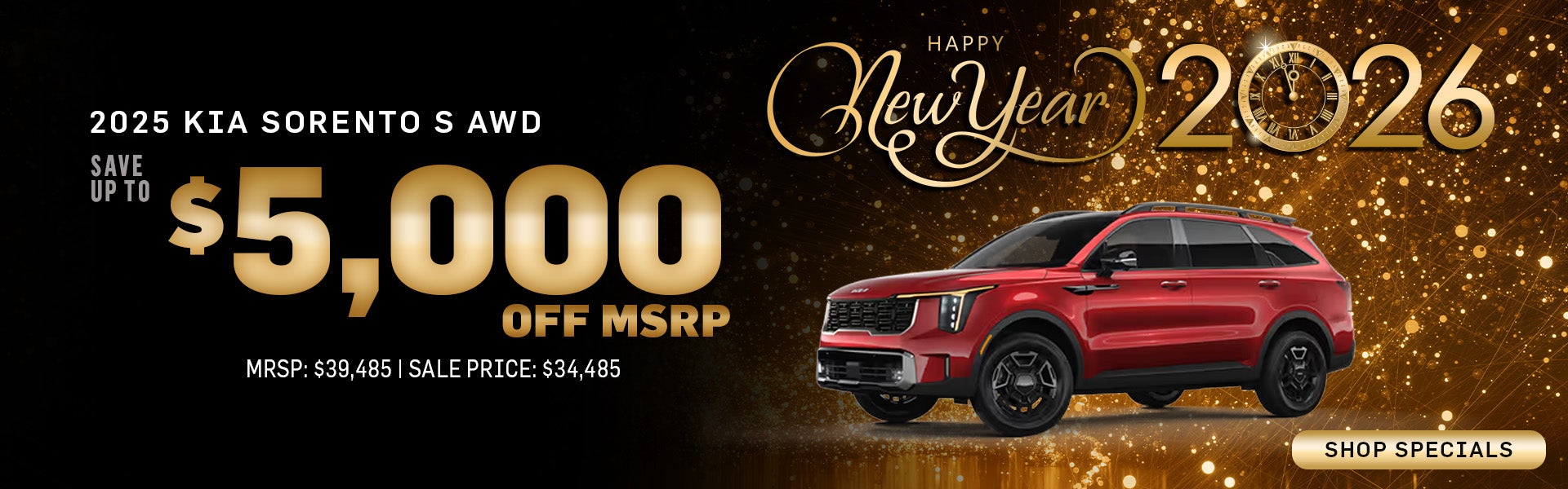 2025 Kia Sorento S AWD