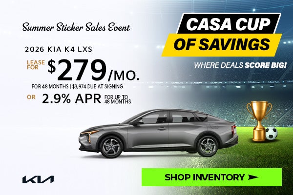 2026 Kia K4 LXS