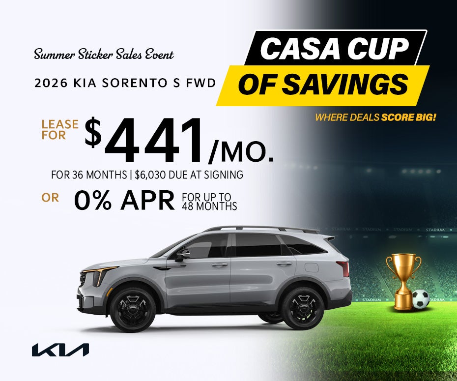 2026 Kia Sorento S FWD