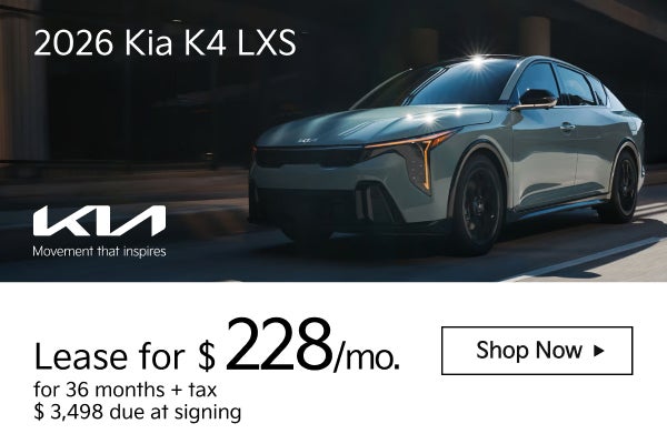 2026 Kia K4 LXS 