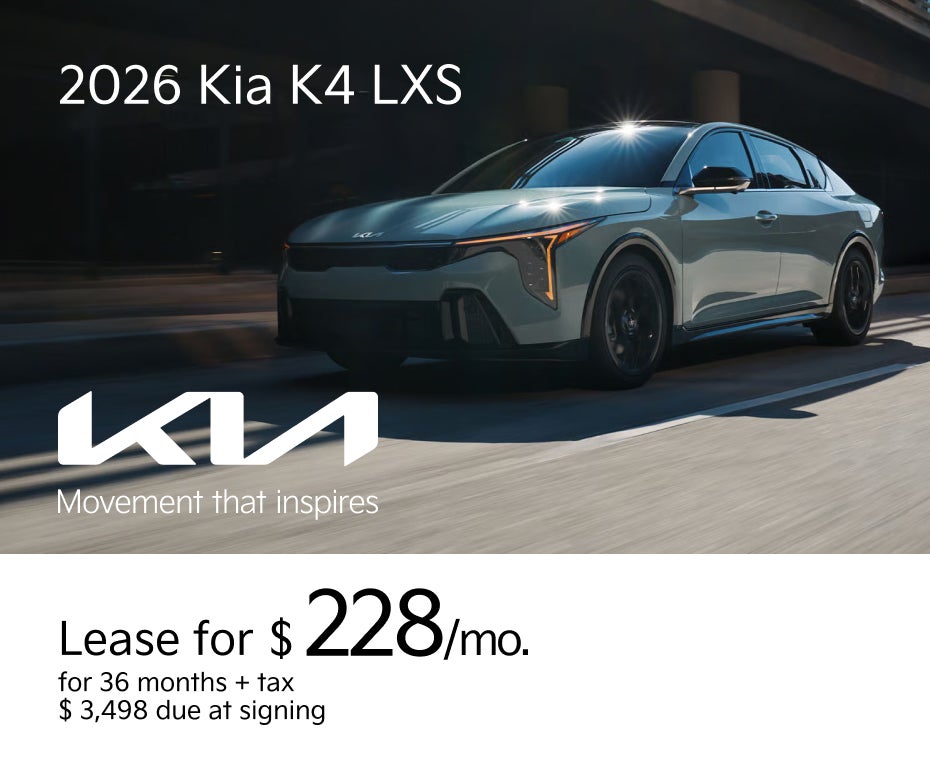 2026 Kia K4 LXS 
