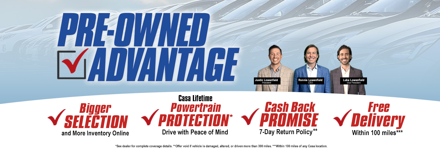 Casa Kia | CASA PRE-OWNED ADVANTAGE